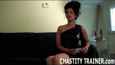 Chastity Trainer Bossy Delilah  Porn Tube Video Brunette